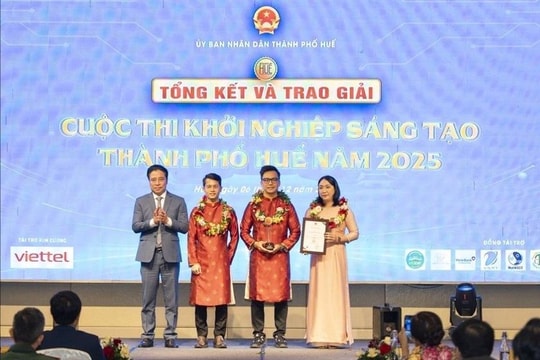 13 dự án xuất sắc được vinh danh tại Cuộc thi Khởi nghiệp sáng tạo TP. Huế
