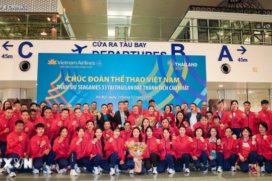 Đoàn Thể thao Việt Nam lên đường tham dự SEA Games 33