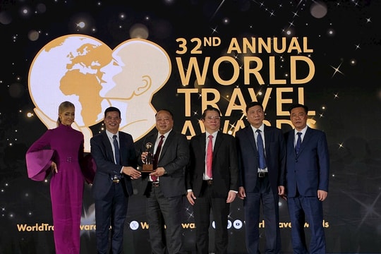 Tuyên Quang được vinh danh “Điểm đến văn hóa hàng đầu thế giới 2025” tại Lễ trao giải World Travel Awards