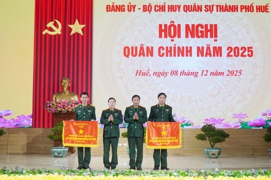 Huế nâng cao chất lượng huấn luyện, xây dựng lực lượng vững mạnh toàn diện