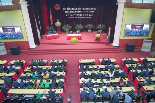Thanh Hoá khai mạc Kỳ họp thứ 37 HĐND tỉnh khóa XVIII