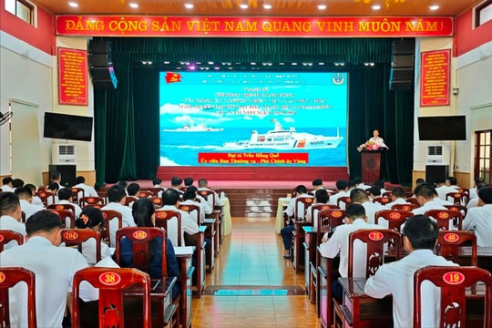 Vùng Cảnh sát biển 2 quán triệt Nghị quyết Đại hội Đảng bộ Quân đội