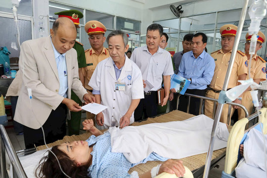 Lãnh đạo Đà Nẵng thăm hỏi, chỉ đạo hỗ trợ nạn nhân vụ tai nạn trên cao tốc Đà Nẵng - Quảng Ngãi