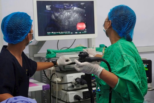 Điều trị thành công bệnh lý nang giả tụy bằng Stent Lams dưới hướng dẫn của nội soi siêu âm