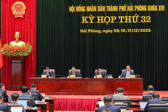 HĐND TP. Hải Phòng khai mạc kỳ họp  cuối năm