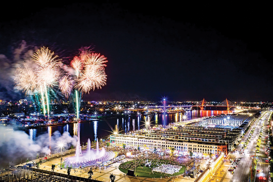 Hải Phòng đồng ý tổ chức bắn pháo hoa tại đảo Vũ Yên