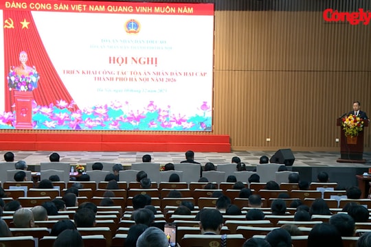 Tòa án nhân dân thành phố Hà Nội phấn đấu vượt mức các chỉ tiêu được giao