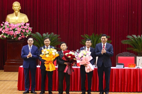 Ông Thái Văn Thành giữ chức Phó Chủ tịch tỉnh Nghệ An