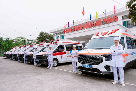 Vingroup hỗ trợ Hải Phòng chuẩn hóa quốc tế hệ thống cấp cứu ngoại viện