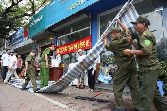 Ngày 13/12: Hà Nội đồng loạt triển khai lập lại trật tự, kỷ cương, văn minh đô thị