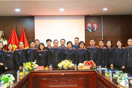 Thanh tra VKSND tối cao và Cục 2 ký Quy chế phối hợp trong công tác thanh tra và chuyển đổi số