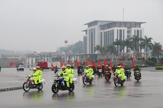 Cao Bằng ra quân cao điểm tấn công, trấn áp tội phạm