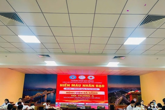 Ngày hội hiến máu tình nguyện 2025 thu hút hơn 500 bạn trẻ tham gia