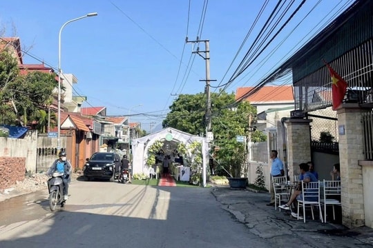 Thanh Hóa: Chấn chỉnh việc dựng rạp làm đám cưới dưới lòng đường