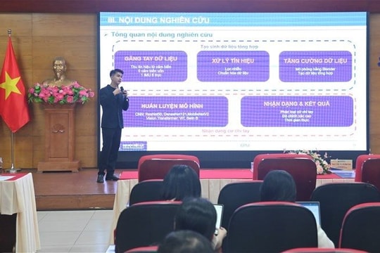 EPU tổ chức Hội nghị sinh viên nghiên cứu khoa học
