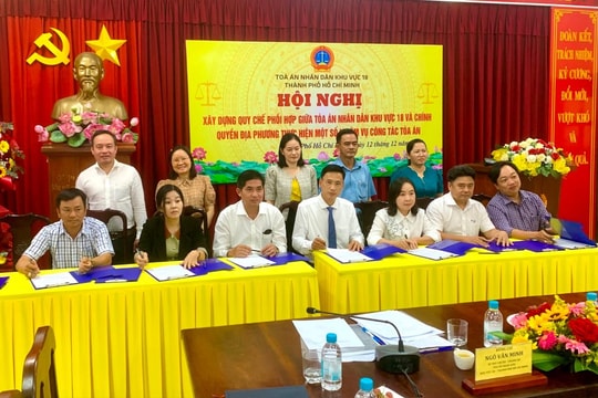 Kiến tạo nền tư pháp hiệu năng, hiệu quả, phục vụ nhân dân