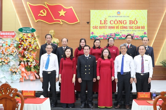 Những dấu ấn nổi bật trong năm 2025 của TAND tỉnh Cà Mau
