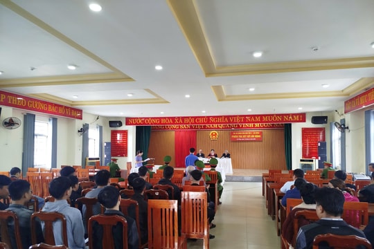 Phiên tòa lưu động tại Sơn Trà (Đà Nẵng): Cảnh tỉnh tội phạm ma túy