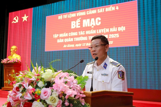 Bế mạc tập huấn công tác huấn luyện Hải đội dân quân thường trực năm 2025
