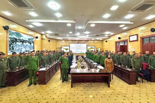 Mộc Châu mở cao điểm trấn áp tội phạm, giữ vững an ninh, trật tự dịp Tết và bầu cử