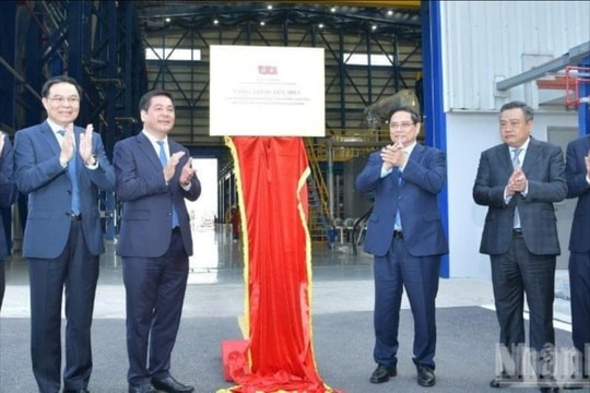 Thủ tướng Phạm Minh Chính dự lễ khánh thành nhà máy điện khí LNG Nhơn Trạch 3 và Nhơn Trạch 4