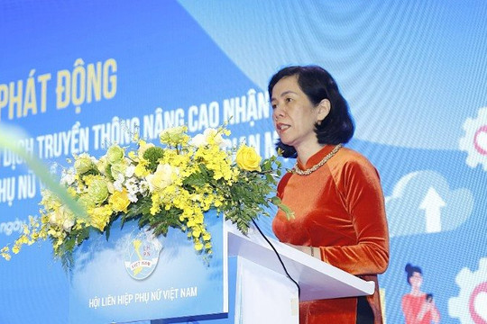Phát động chiến dịch truyền thông nâng cao nhận thức của phụ nữ trên không gian mạng