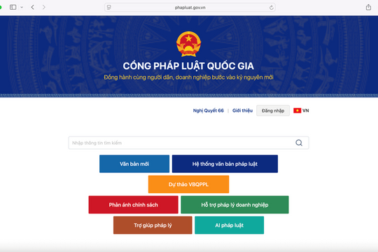 Ban hành Quy chế tiếp nhận, xử lý phản ánh về văn bản quy phạm pháp luật