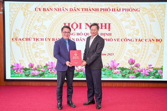 Ông Nguyễn Thành Hưng làm Giám đốc Sở Xây dựng Hải Phòng