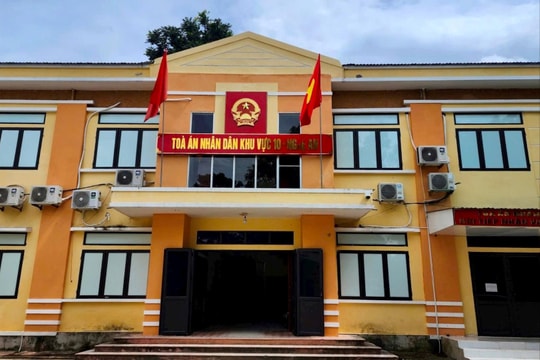 Tòa án nhân dân khu vực 10 tỉnh Nghệ An triển khai công tác năm 2026
