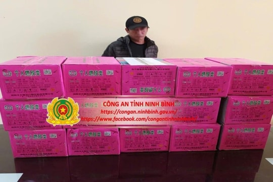 Bắt quả tang đối tượng tàng trữ, vận chuyển 38kg pháo nổ