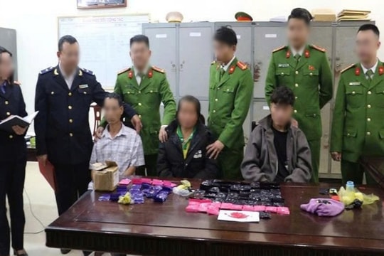 Bắt giữ 3 đối tượng trong đường dây ma túy