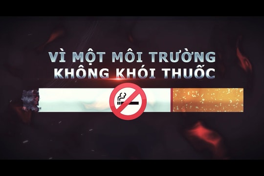 Vì một môi trường không khói thuốc