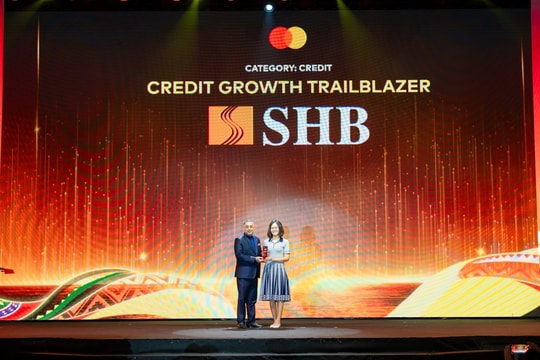SHB nhận “cú đúp” giải thưởng từ Mastercard Customer Forum