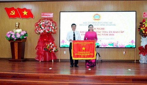 TAND hai cấp tỉnh An Giang triển khai công tác năm 2026
