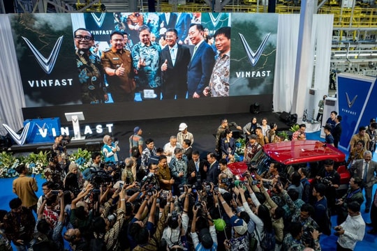 VinFast khánh thành nhà máy ô tô điện tại Subang - Indonesia