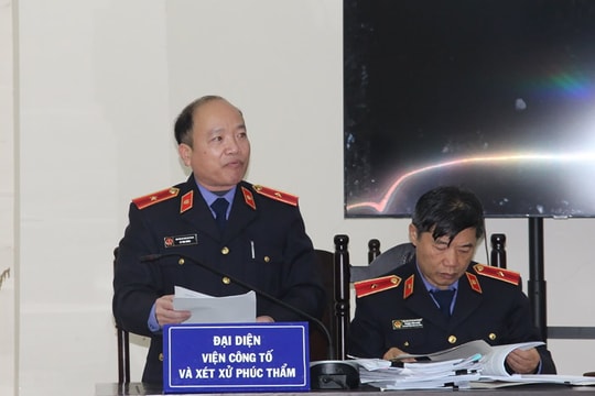 Xét xử phúc thẩm vụ Phúc Sơn: Nhiều bị cáo được Viện kiểm sát đề nghị giám án