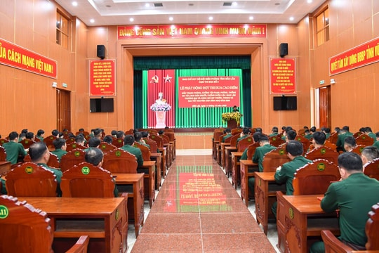 Biên phòng Đắk Lắk phát động cao điểm phòng, chống tội phạm dịp Tết Nguyên đán