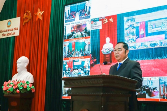 TAND tỉnh Nghệ An tổ chức Hội nghị tổng kết công tác xây dựng đảng năm 2025