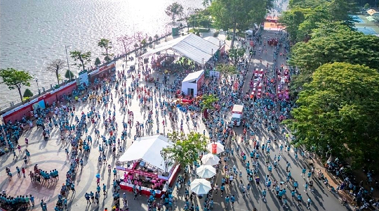 Gần 10.000 VĐV tham gia giải Marathon quốc tế di sản Cần Thơ 2025