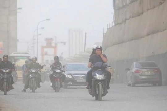 Ngày 17/12: Chất lượng không khí Hà Nội ở mức xấu