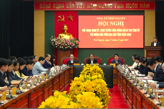 Thái Nguyên đẩy mạnh đối thoại với nhân dân, hướng tới quản trị hiệu quả