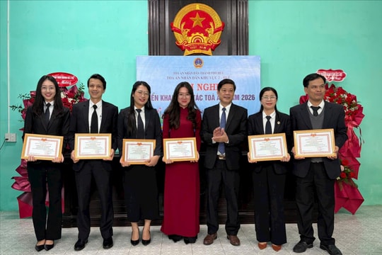 TAND khu vực 2 - TP Huế: Vượt khó sau sáp nhập, nâng cao hiệu quả xét xử