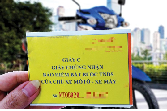 Mỗi xe cơ giới được cấp bao nhiêu Giấy chứng nhận bảo hiểm?