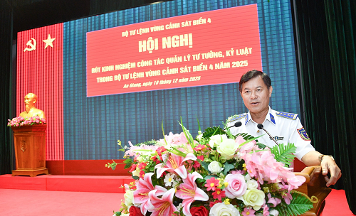 BTL Vùng Cảnh sát biển 4: Vững mạnh về chính trị tư tưởng, hoàn thành xuất sắc nhiệm vụ được giao