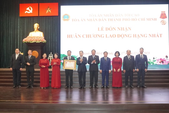 Tòa án nhân dân TP.HCM tổ chức Hội nghị triển khai công tác năm 2026