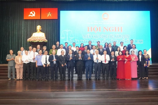 Tòa án nhân dân TP.HCM tổ chức Hội nghị triển khai công tác năm 2026