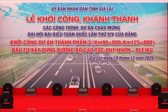 Dự án thành phần 3 cao tốc Quy Nhơn - Pleiku trước ngày khởi công