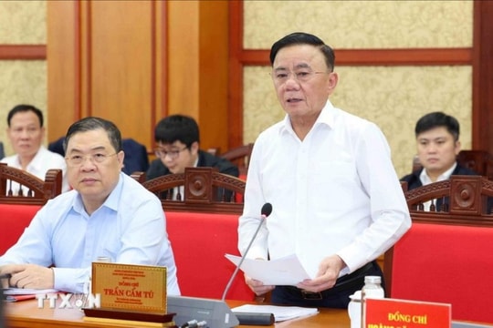 Thường trực Ban Bí thư chủ trì họp rà soát công tác tổ chức phục vụ Đại hội XIV