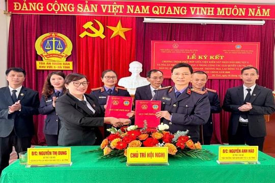 TAND khu vực 5 - Hà Tĩnh góp phần giữ gìn an ninh trật tự nơi biên giới