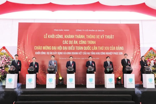 Bắc Ninh khởi công loạt dự án nghìn tỷ